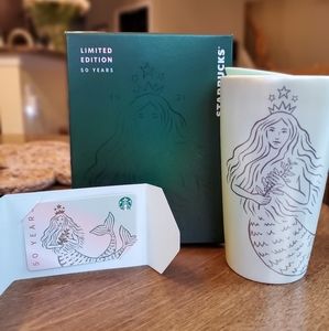 🧜‍♀️Starbucks🧜‍♀️ Siren 50 years FREE GIFT🧜‍♀️